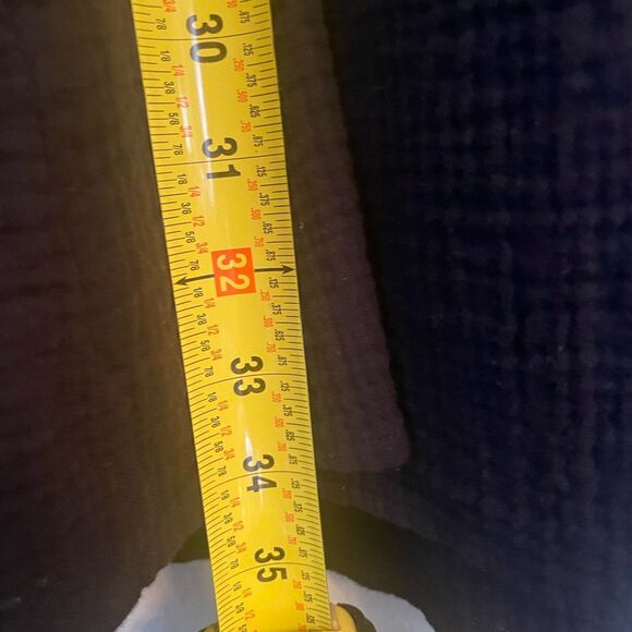 Copper Key short sleeve black gauze tie back dress with elastic sleeves XXL - Picture 6 of 6